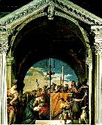 Paolo  Veronese presentation of christ oil on canvas